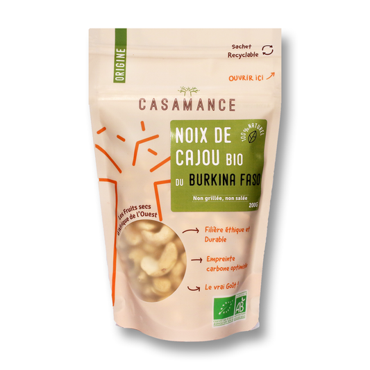 Noix de cajou Nature 200G x 10