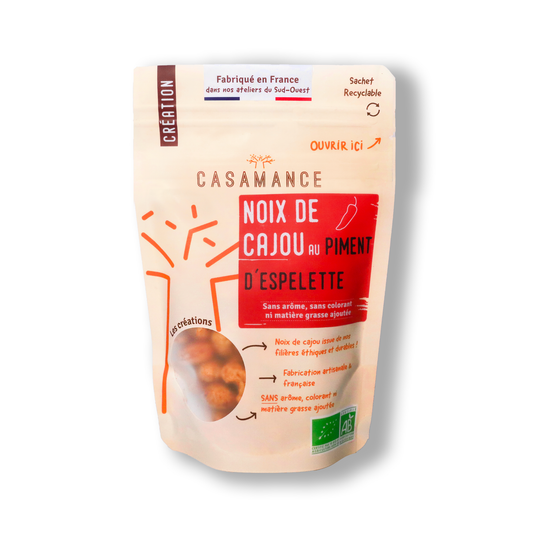 Noix de cajou au Piment d'Espelette 100G x 10