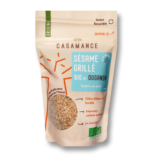 Sésame complet grillé 250g x 10
