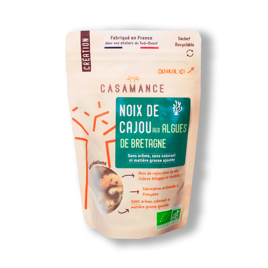Noix de cajou aux Algues de Bretagne 100G x 10