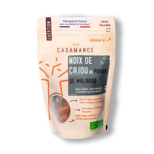Noix de cajou au Poivre de Malabar 100G x 10