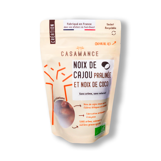 Noix de cajou Praliné et Noix de Coco 100G x 10